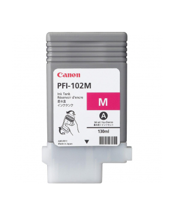 Tusz Canon PFI102M magenta dye | 130ml | iPF500/600/700