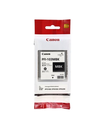 Tusz Canon PFI103MB black pigment | iPF5100/6100