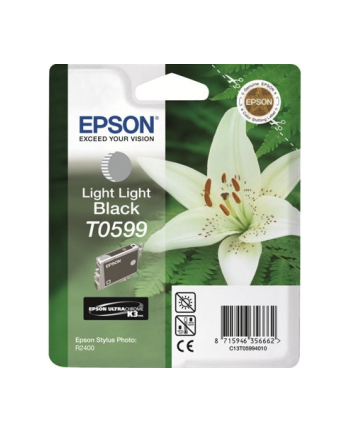 Tusz Epson T0599 light light black | Stylus Photo R2400