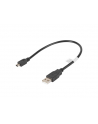 Kabel USB 2.0 mini AM-BM5P 0.3M czarny (CANON) - nr 4
