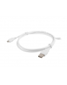 Kabel USB 2.0 micro AM-MBM5P 1M biały - nr 2