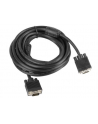 Kabel VGA Ferryt 5M M/M Ekran czarny - nr 16