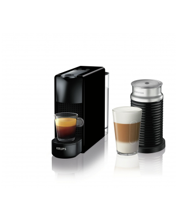 Krups Nespresso Essenza Mini & Aeroccino3 - black