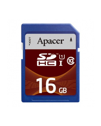 Apacer SDHC 16GB 10MB/s, UHS-I/Class 10