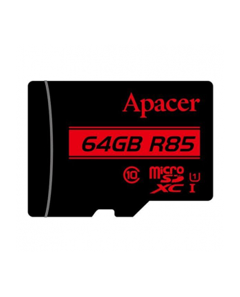 Apacer R85 microSDXC kit 64GB, UHS-I U1/Class 10