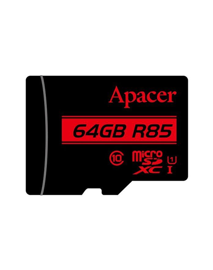 Apacer R85 microSDXC kit 64GB, UHS-I U1/Class 10 główny