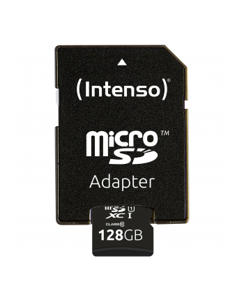 Intenso 128 GB microSDXC + SD adapter