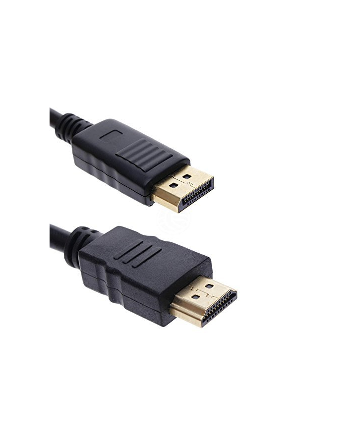 Sharkoon Displayport DP 1.2 - HDMI 4K - Kabel - black - 5m główny