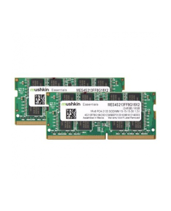 Mushkin DDR4 SO-DIMM 16 GB 2133-CL15 - Dual-Kit - Essential