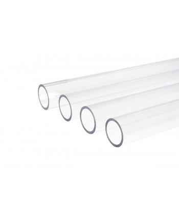 Alphacool ice pipe HardTube PETG pipe, 60cm 16/13mm, clear, 4-pack (18514)