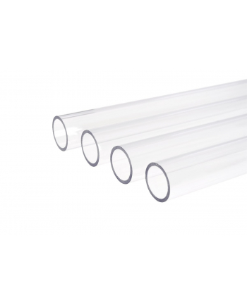 Alphacool ice pipe HardTube PETG pipe, 60cm 16/13mm, clear, 4-pack (18514)