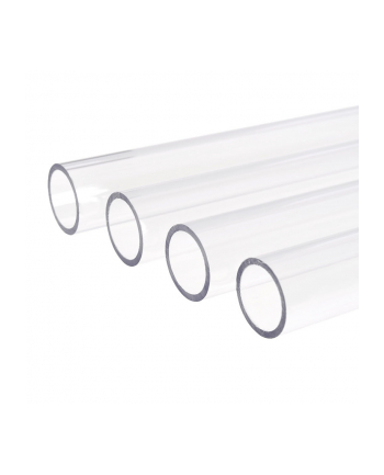 Alphacool ice pipe HardTube PETG pipe, 60cm 16/13mm, clear, 4-pack (18514)
