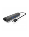 RaidSonic IcyBox 3-portowy Hub USB 3.0 & Gigabit-LAN - nr 23
