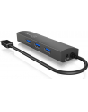 RaidSonic IcyBox 3-portowy Hub USB 3.0 & Gigabit-LAN - nr 26