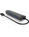 RaidSonic IcyBox 3-portowy Hub USB 3.0 & Gigabit-LAN - nr 31