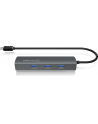 RaidSonic IcyBox 3-portowy Hub USB 3.0 & Gigabit-LAN - nr 32