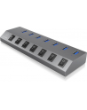 RaidSonic IcyBox 7-portowy Hub USB 3.0, On/off przełącznik dla każdego portu - nr 8
