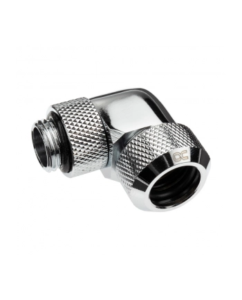 Alphacool Eiszapfen 90° pipe connection 1/4'' on 13mm, chrome-plated - 17392