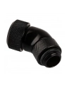 Alphacool Eiszapfen 45° pipe connection 1/4'' on 13mm, black - 17407 - nr 7
