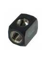 Alphacool distributing connector 3-shelf 1/4'', black - 17030 - nr 2