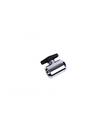 Alphacool Eiszapfen 2 way ball valve, chrome - 17141