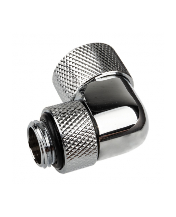 Alphacool Eiszapfen 90° hose fitting 1/4'' on 13/10mm, chrome-plated - 17231
