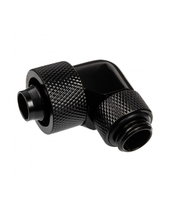 Alphacool Eiszapfen 90° hose fitting 1/4'' on 16/10mm, black - 17236
