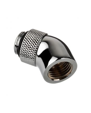 Alphacool Eiszapfen 45° angle adapter 1/4'', chrome-plated - 17247 nr 1