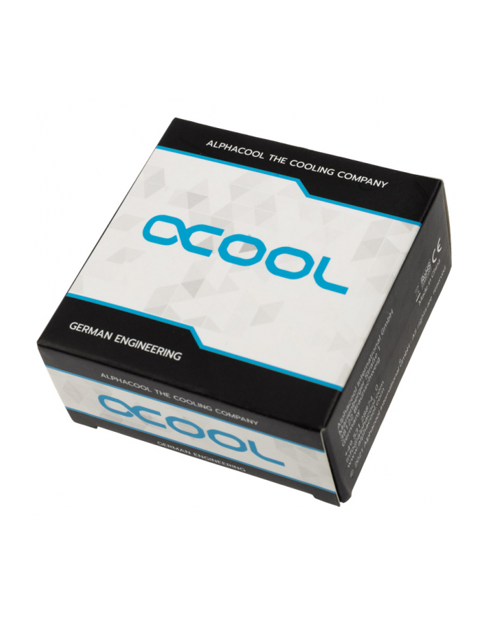 Alphacool Eiszapfen 90° L-angle adapter short 1/4'', chrome-plated - 17249 główny