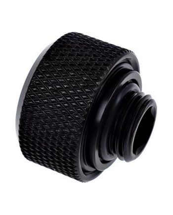 Alphacool Eiszapfen pipe connection 1/4'' on 16mm, black - 17264