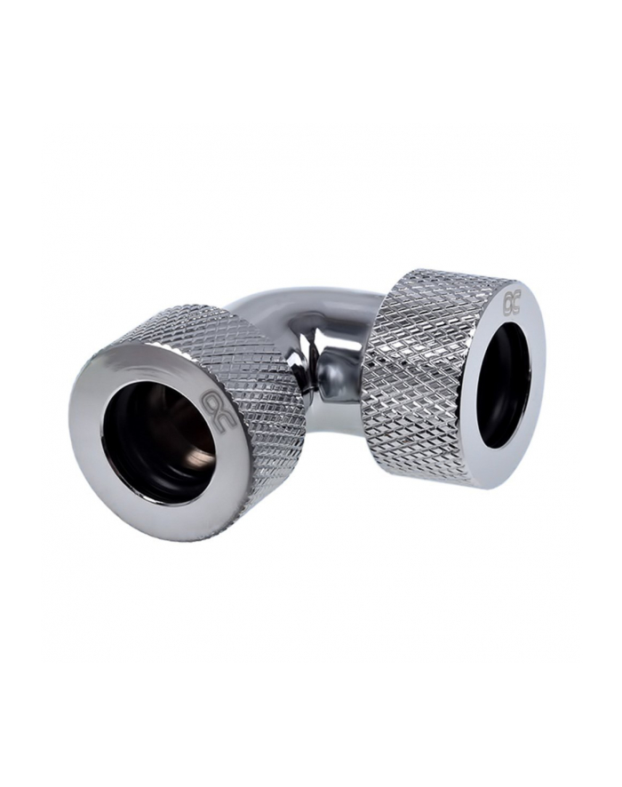 Alphacool Eiszapfen 90° 13mm L connector for pipes 1/4'', chrome-plated - 17295 główny