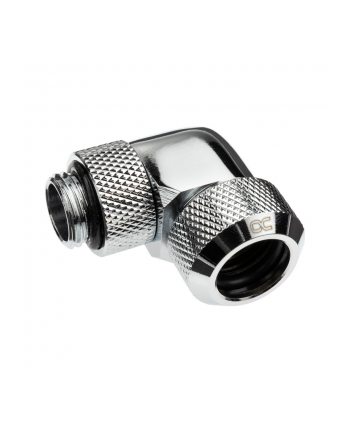Alphacool Eiszapfen 90° pipe connection 1/4'' on 13mm, chrome-plated - 17392