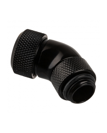 Alphacool Eiszapfen 45° pipe connection 1/4'' on 13mm, black - 17407