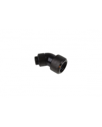 Alphacool Eiszapfen 45° pipe connection 1/4'' on 16mm, black - 17409