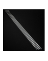 Alphacool ice pipe HardTube PETG pipe, 80cm 13/10mm, clear, 4-pack (18512) - nr 4