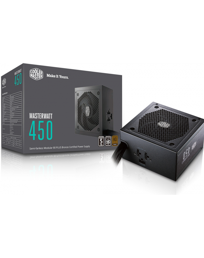 Cooler Master MasterWatt 450W - 80Plus Bronze główny