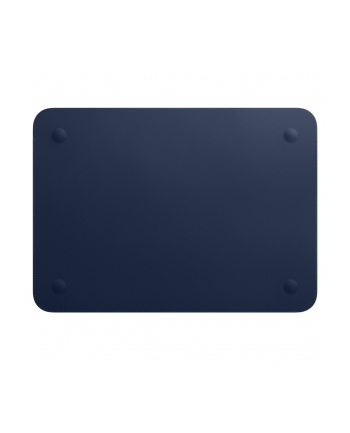 MacBook 12 Leather Sleeve - Midnight Blue