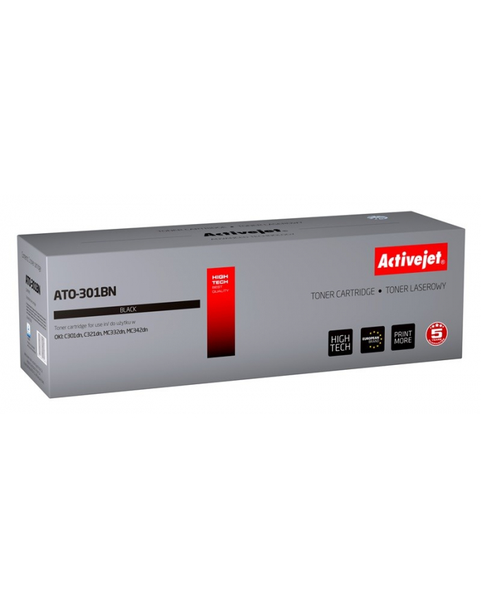 Toner ACTIVEJET ATO-301BN OKI 44973536 główny