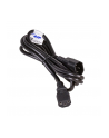 Przedłużacz kabla zasilającego Akyga AK-PC-03A IEC C13/C14 250V/50Hz 10A 1,8m czarny - nr 2