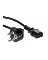 Kabel zasilający Akyga AK-PC-05A CEE 7/7 - IEC C13 250V/50Hz 10A 5m czarny - nr 1