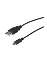 Kabel USB 2.0 Akyga AK-USB-01 USB A/M - micro USB B/M 1,8m czarny - nr 1