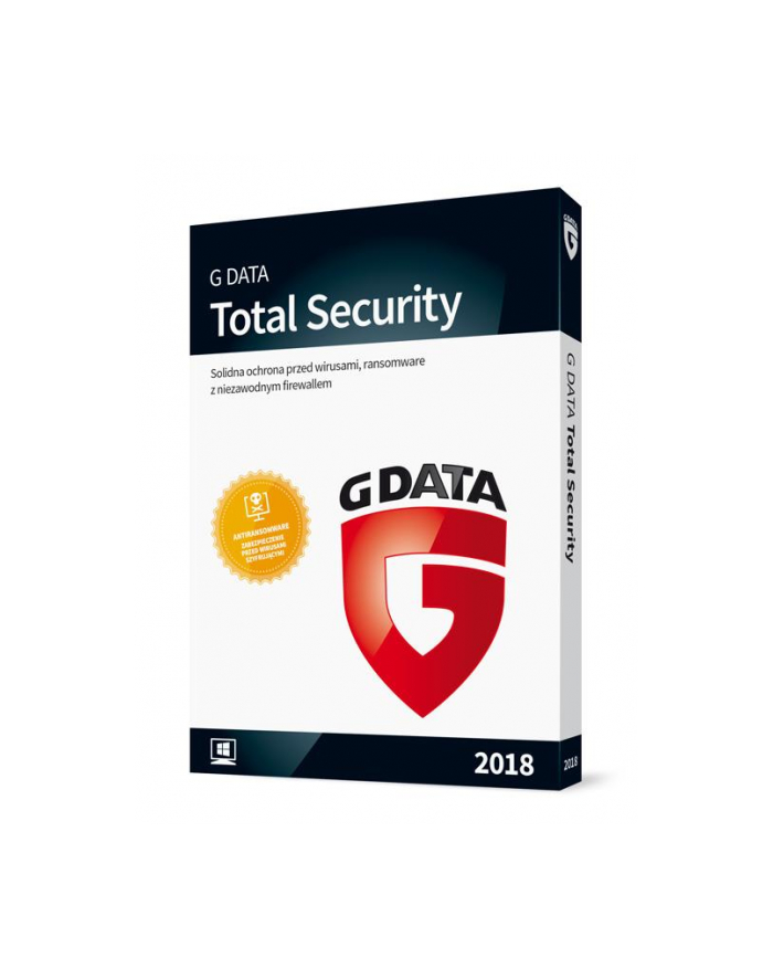 G DATA Total Security 2018 BOX 1PC 1ROK główny