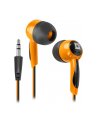 Słuchawki DEFENDER BASIC 604 douszne czarno-pomarańczowe - nr 1