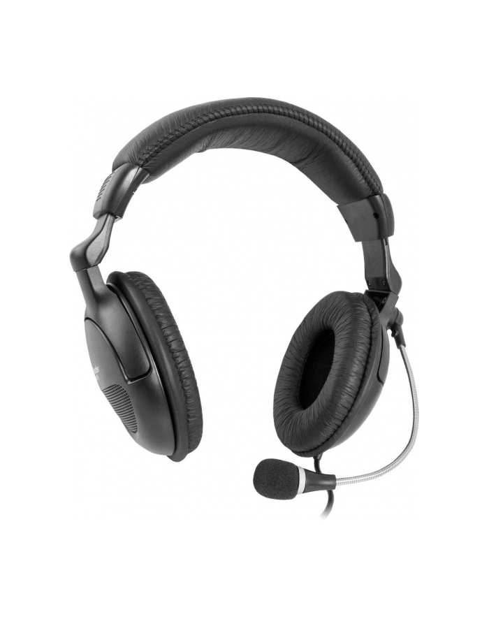 Słuchawki z mikrofonem DEFENDER ORPHEUS HN-898 kabel 3m czarne główny