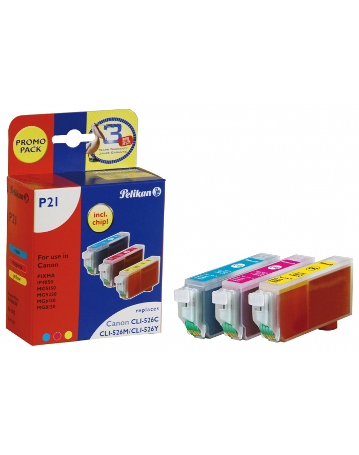 Pelikan Tusz P21 Multipack 4106650 główny