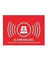 ABUS WarnSticker Alarm -D- 148x105mm - nr 1