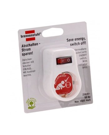 Brennenstuhl Adapterstecker grey S 1x