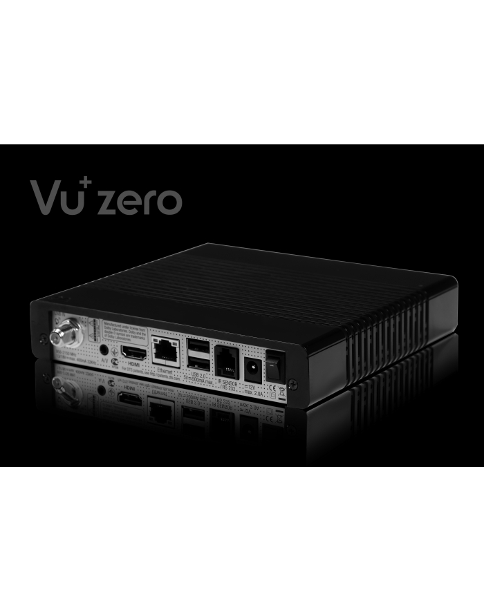 VU+ Zero Linux HD S2 black główny