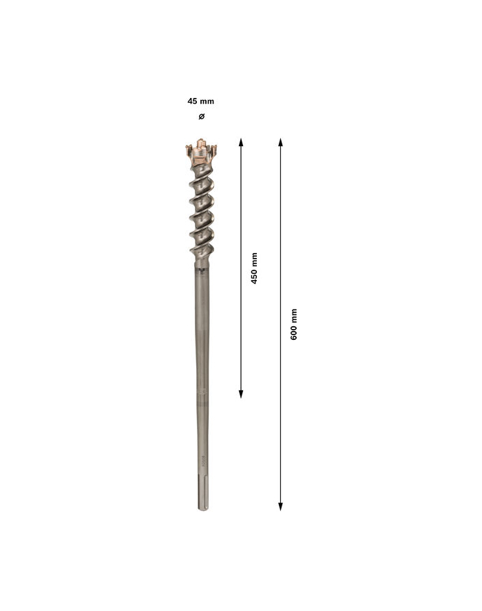 Bosch Wiertło przebiciowe max 9 45mm główny