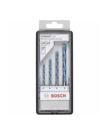Bosch Wiertła wielozadaniowe CYL-9 Set 4 sztuk nr 1